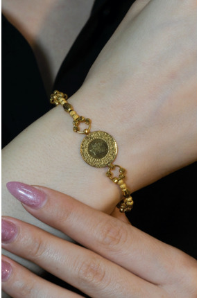 güneyler altın DORİKALI ÇEYREKLİ BİLEKLİK 22 AYAR A077023