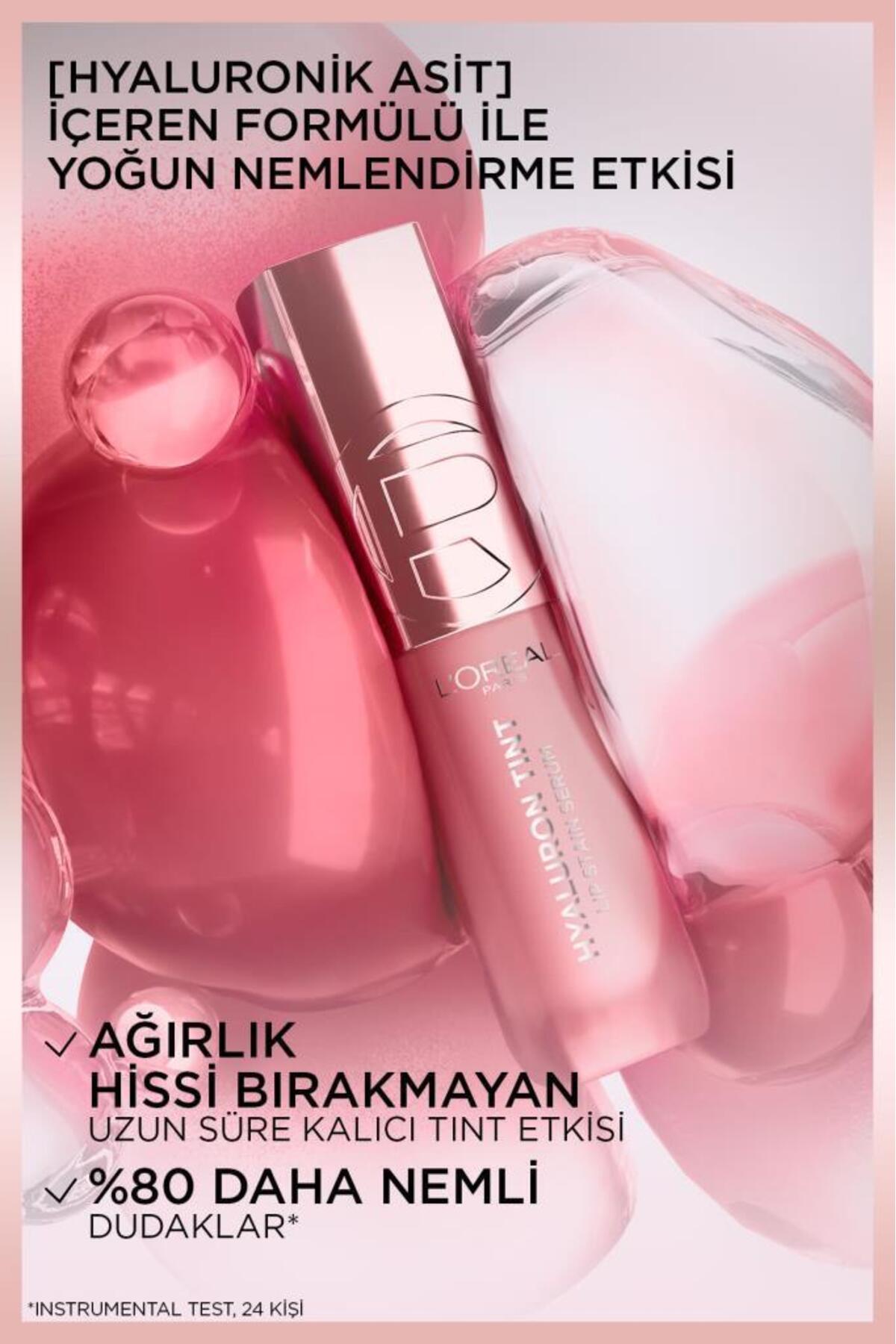 برق لب هیالورون لیپ تینت - شماره ۴۸۵ Nude Espresso — قرمز HYLRNLIPTINT — تصویر 4 از 7