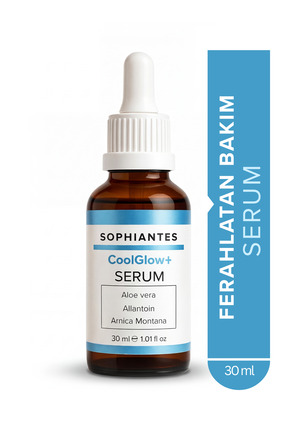 Sophiantes CoolGlow+ Allantoin ve Arnica İçeren Serinletici Etkili Yüz Serumu...