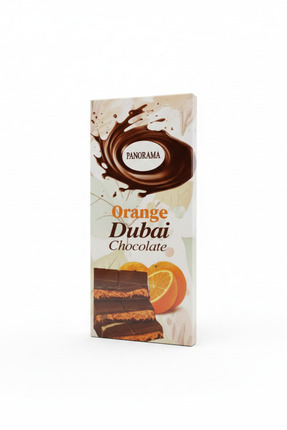 watfa ve lokum Panorama Dubai Çikolatası Portakal Aromalı