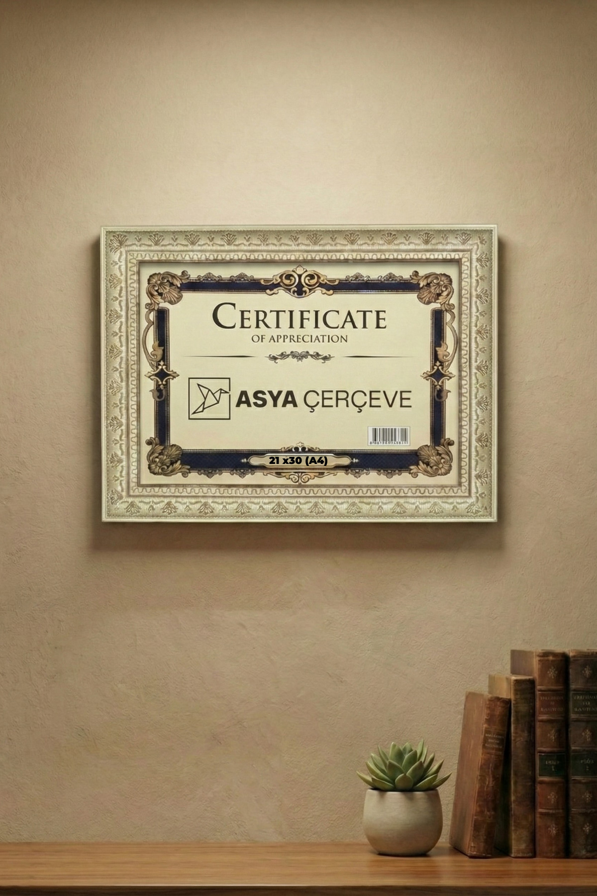 A4 ve Sertifika Lüks Serisi – Açık Krem