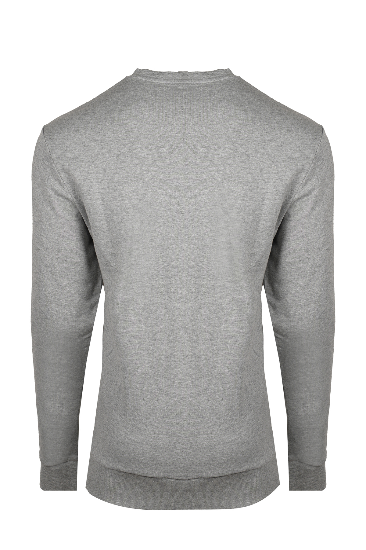 سویشرت مردانه راسته آستین بلند | جک اند جونز Jack & Jones 12161796-LIGHT-GREY - تصویر 2