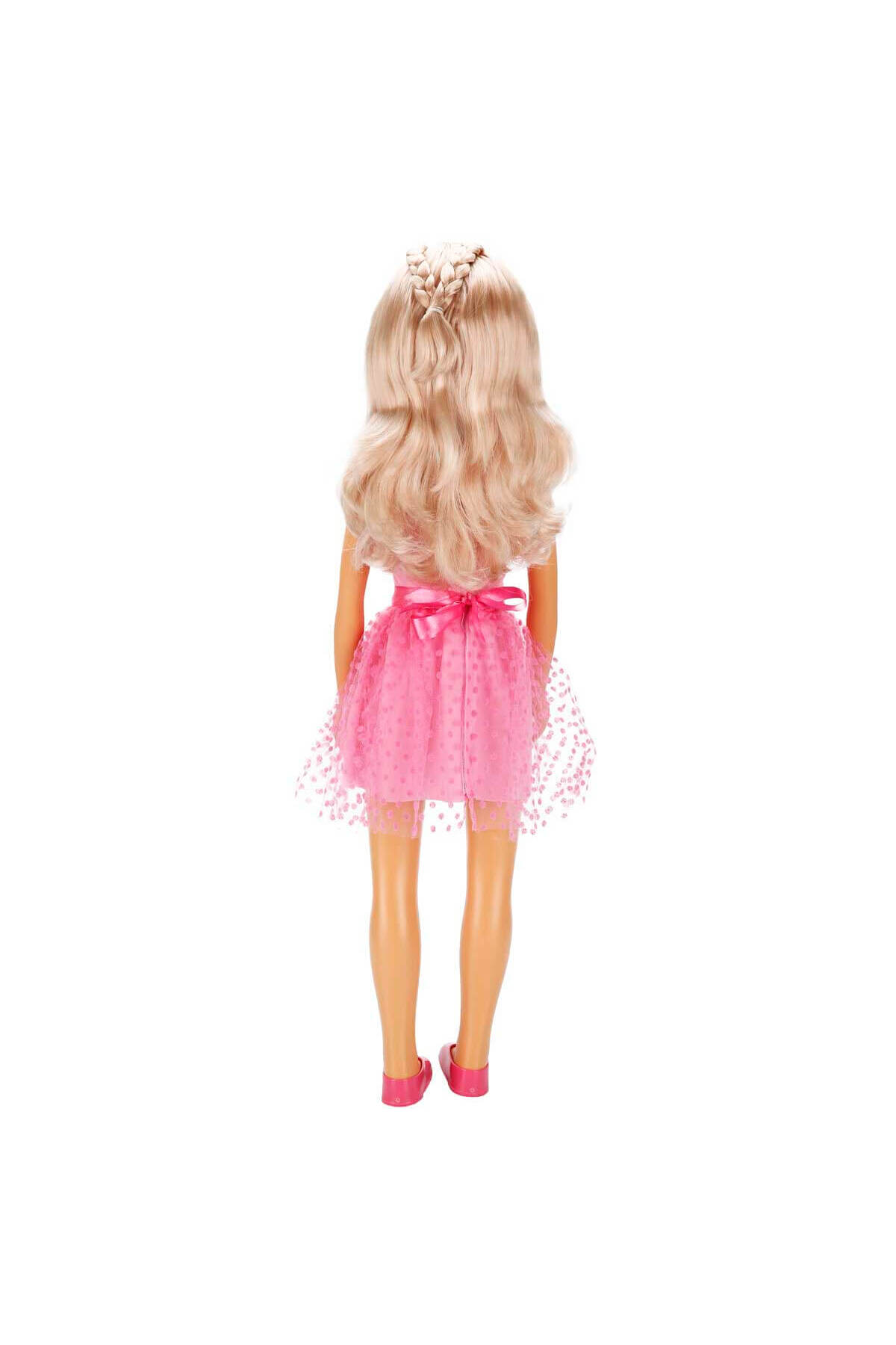 Cici Oyuncak Yürüyüş Arkadaşım Clara Party 80 cm - Pembe Elbiseli Büyük Kız Çocuk Bebek fotoğrafı 2 (önizleme)