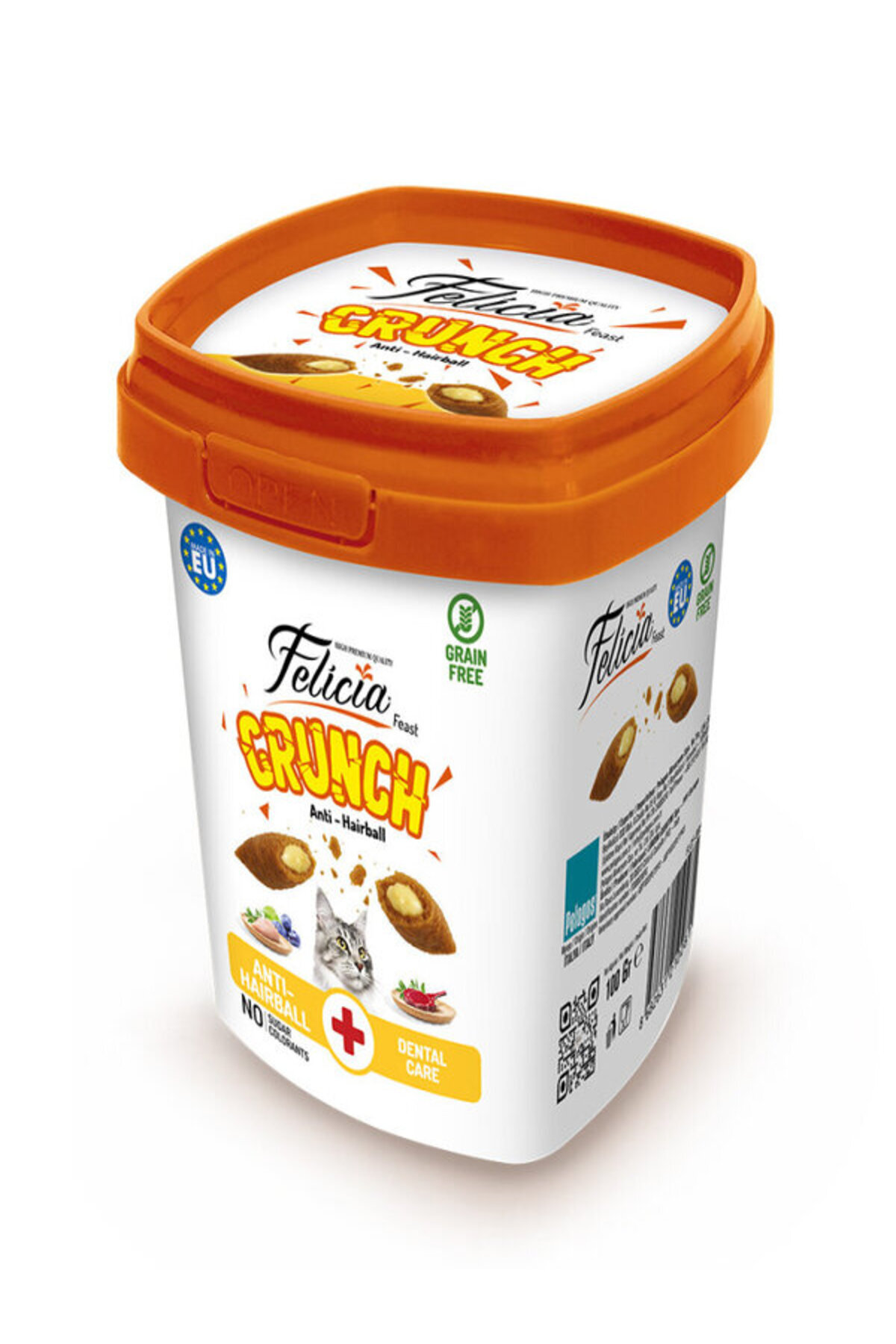 felicia Hairball Kedi Crunch Ödül Maması 100g