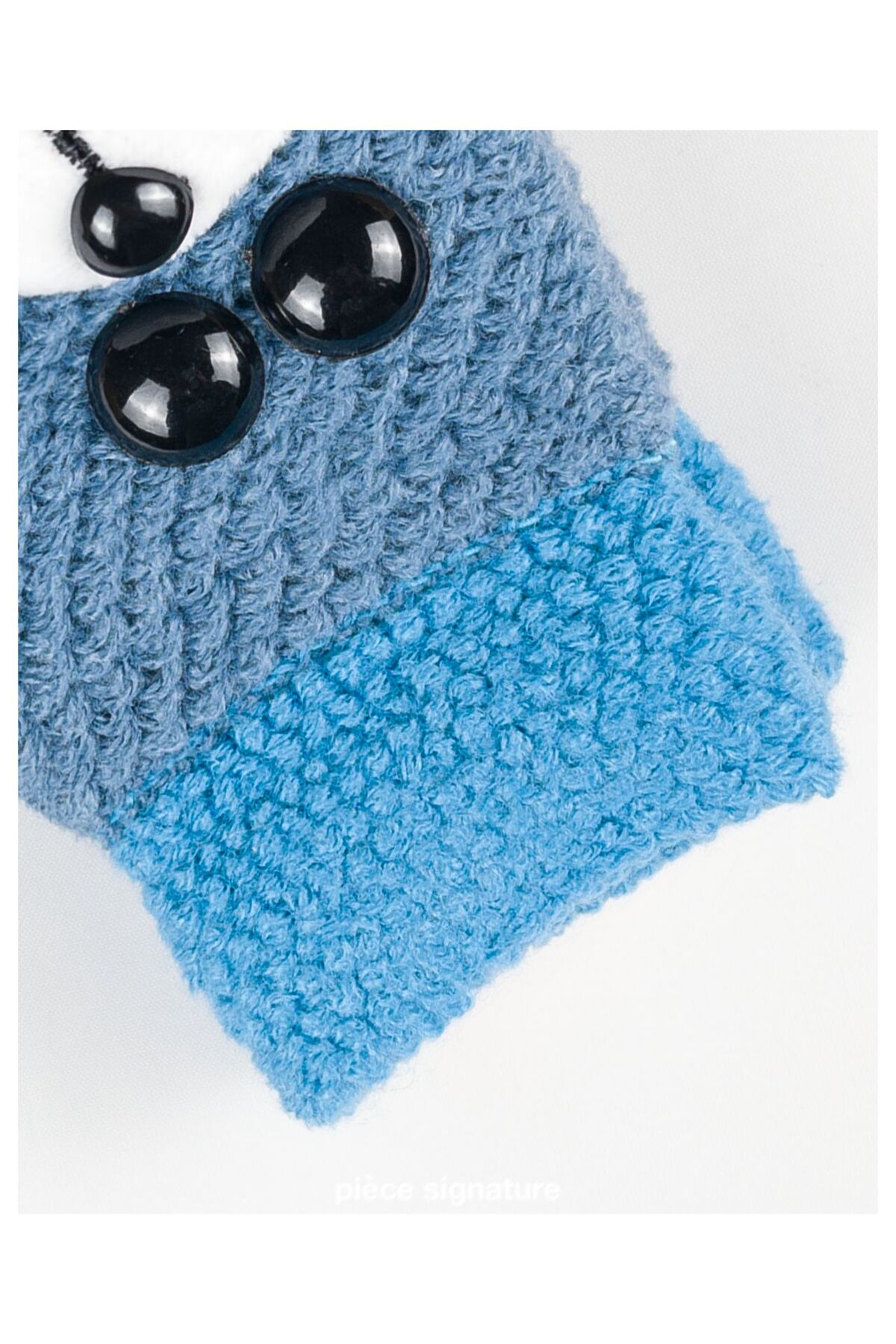 PIECE SIGNATURE %97,1 Acrylic %2,2 Polyamide %0,7 Elastane Erkek Bebek Eldiven ( 1-3 Yaş ) fotoğrafı 2 (önizleme)