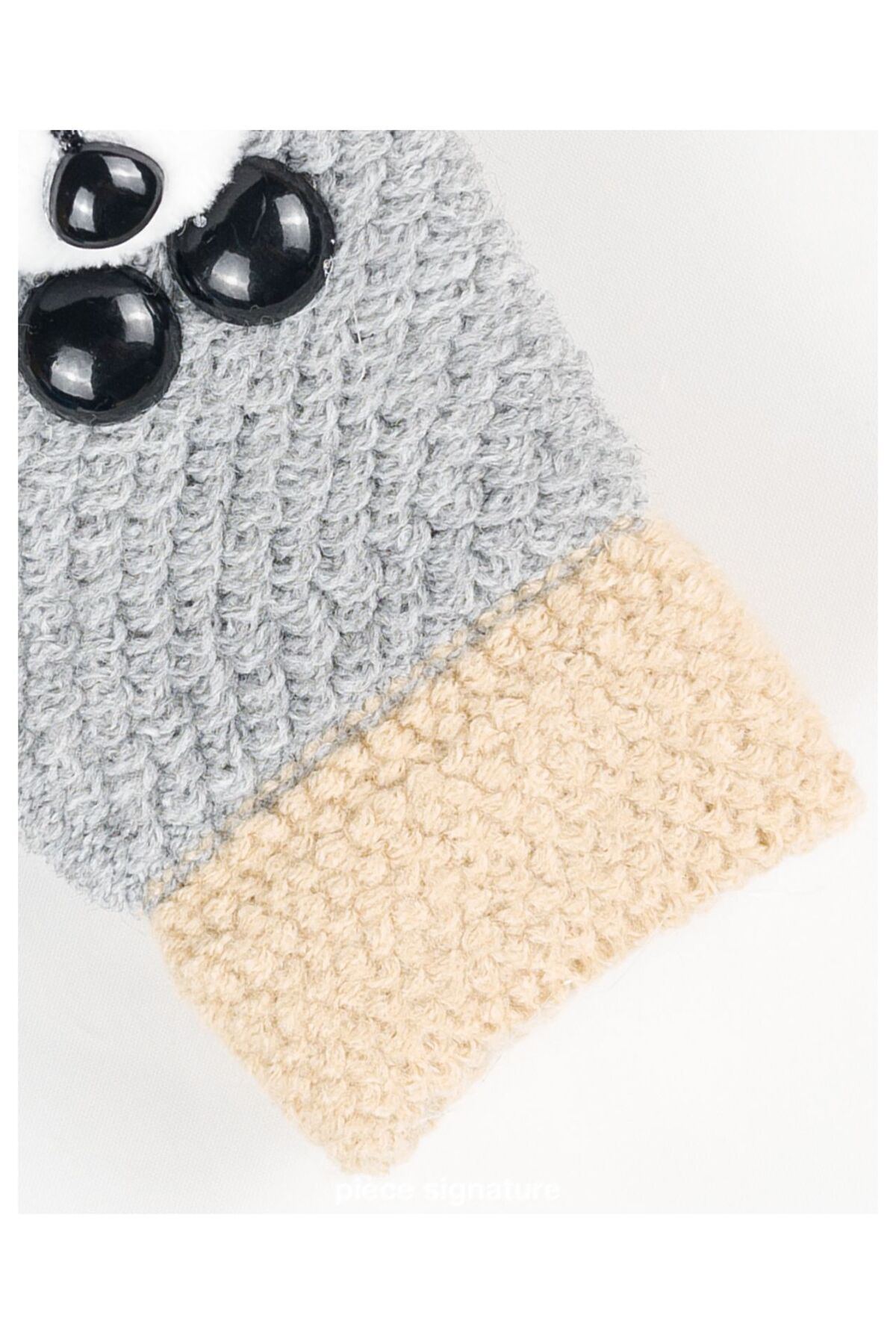 PIECE SIGNATURE %97,1 Acrylic %2,2 Polyamide %0,7 Elastane Erkek Bebek Eldiven ( 1-3 Yaş ) fotoğrafı 4 (önizleme)