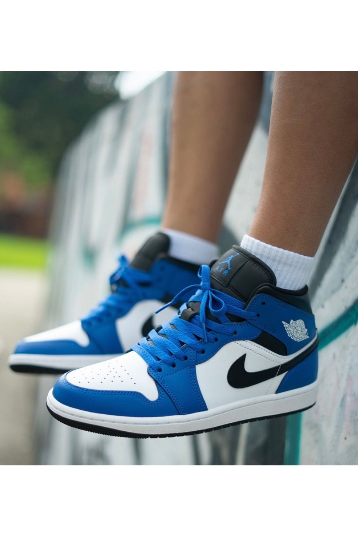 Nike AIR JORDAN 1 MID GS UNICEX AYAKKABI (COOL TREND STORE