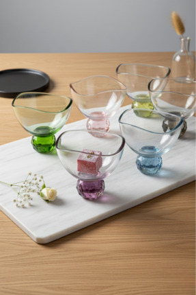 REGNA HOME Fine Living CRYSTAL LOKUMLUK SADE MİX 6 KİŞİLİK