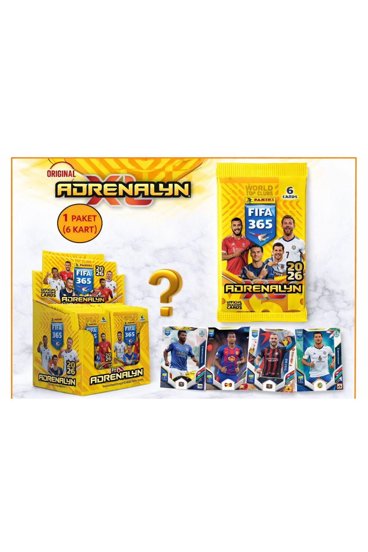 BuradaBuldun Panini FIFA 365 Adrenalyn XL 2026 Orijinal Futbolcu