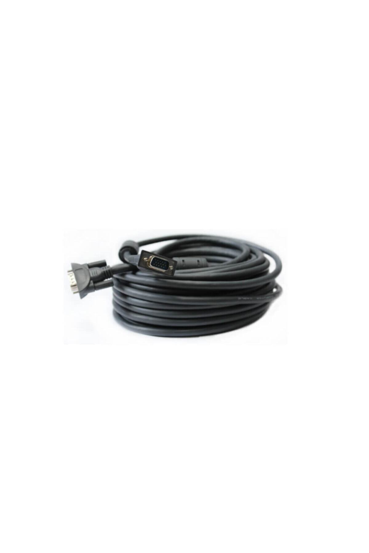 15m Meter Vga Monitor Projection Image Cable - Dark Gray