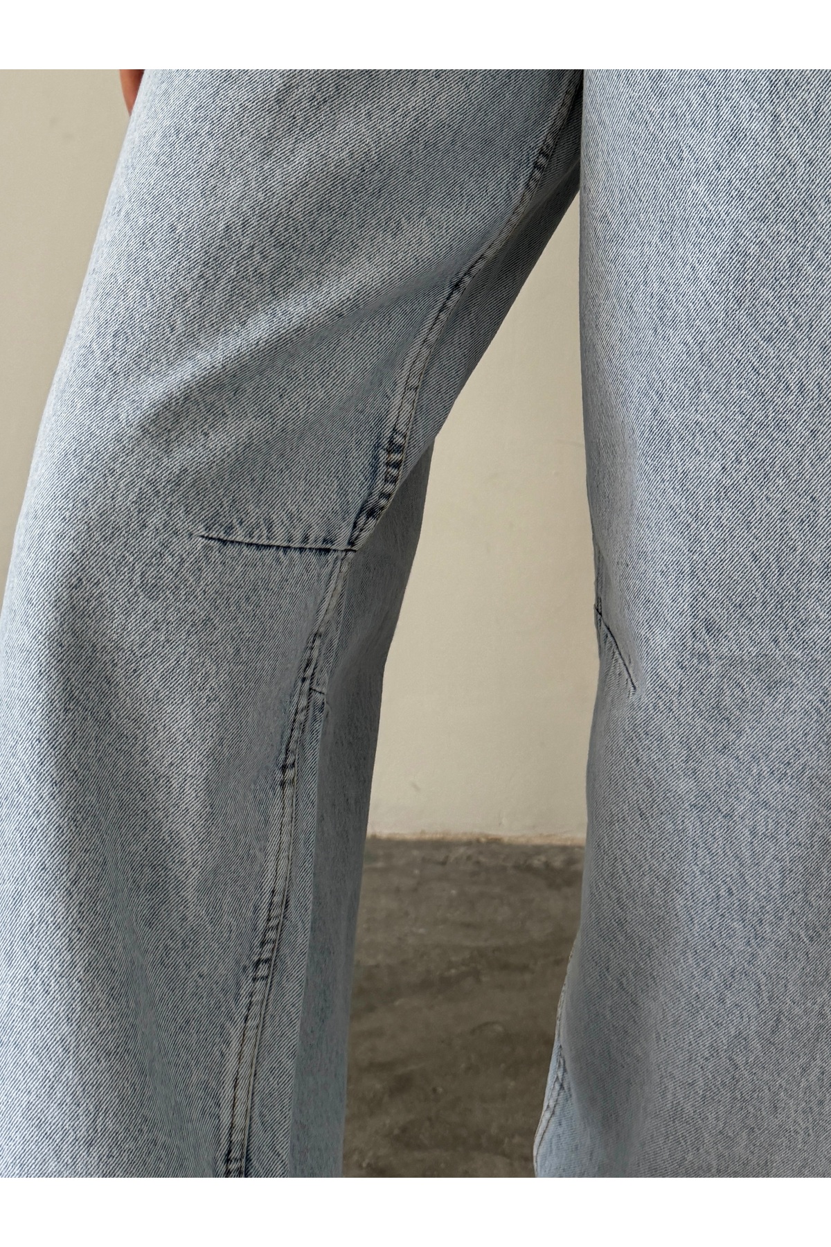 BLUE MARLIN  BUZ KAR ARKA KEMER TOKALI BOL PAÇA BAGGY - Görsel 7