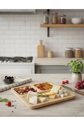 Fİ HOME Bambu sunumluk kare 20cm