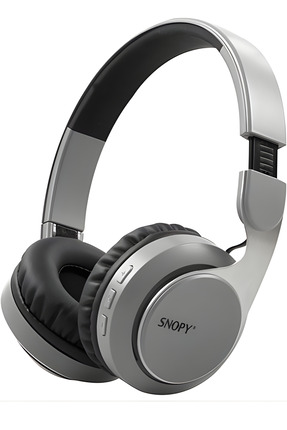 Snopy Cosy Gri Mobil Telefon Uyumlu Bluetooth Kablosuz Mikrofonlu Kulaklık Sn...