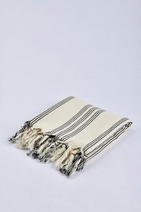 Evini Love SİYAH ÇİZGİLİ PEŞTAMAL