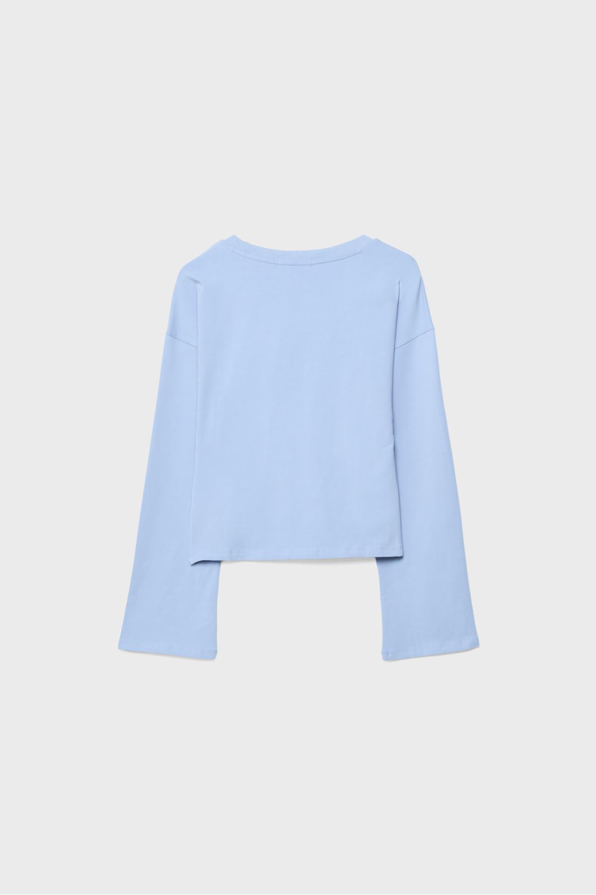 Stradivarius  Yarasa kollu t-shirt - Görsel 7