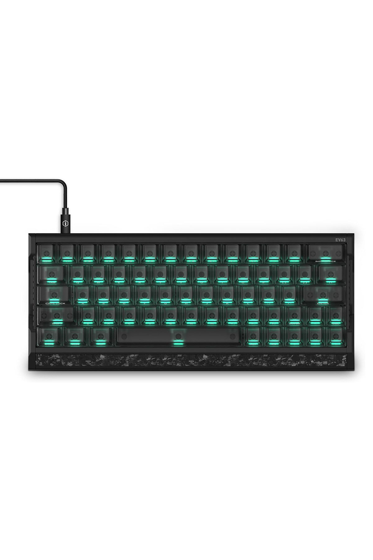 IQUNIX EV63 Dark Side RS %60 Magnetic X Pro Manyetik Switch 8K Hz