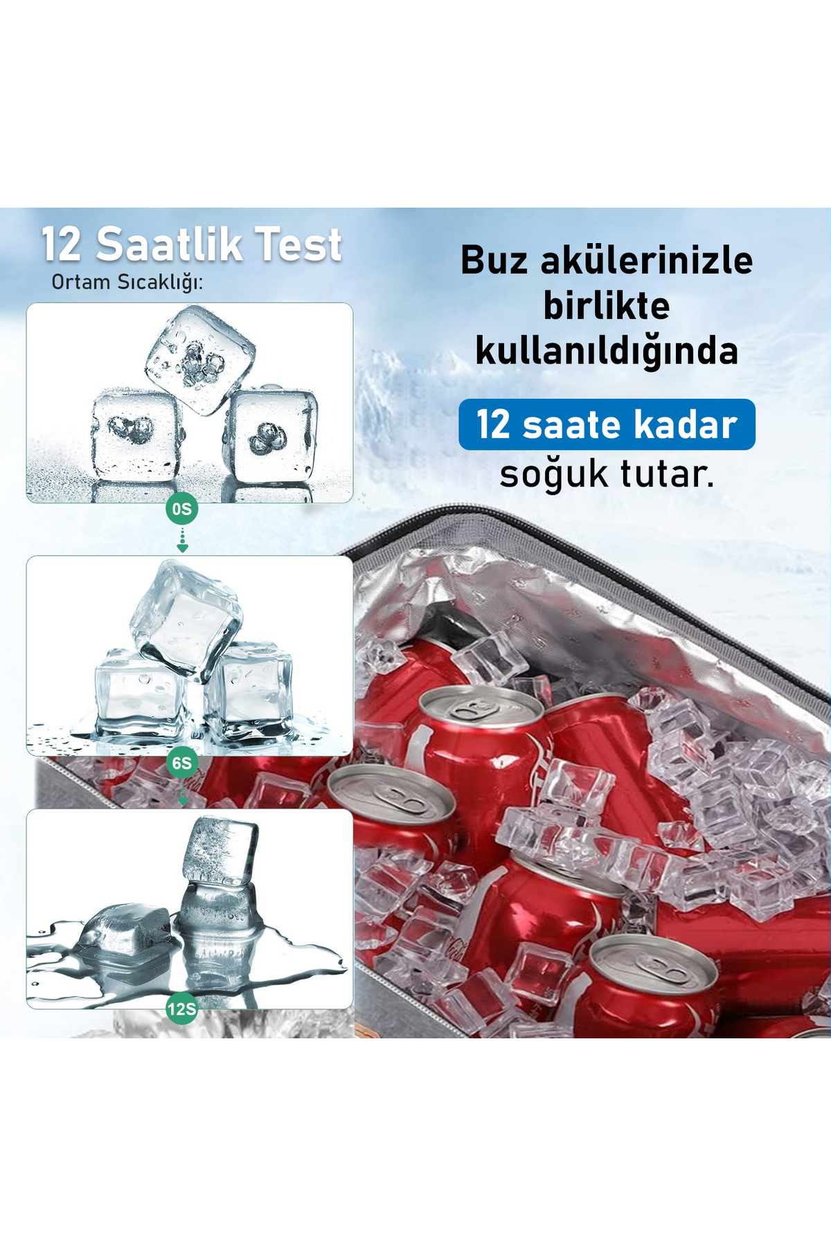 HAEGS Anne Bebek Bakım Çantası, Hijyenik Silinebilir Peva İç Material, Termal Süt Mama Taşıma 11L Lacivert fotoğrafı 6 (önizleme)