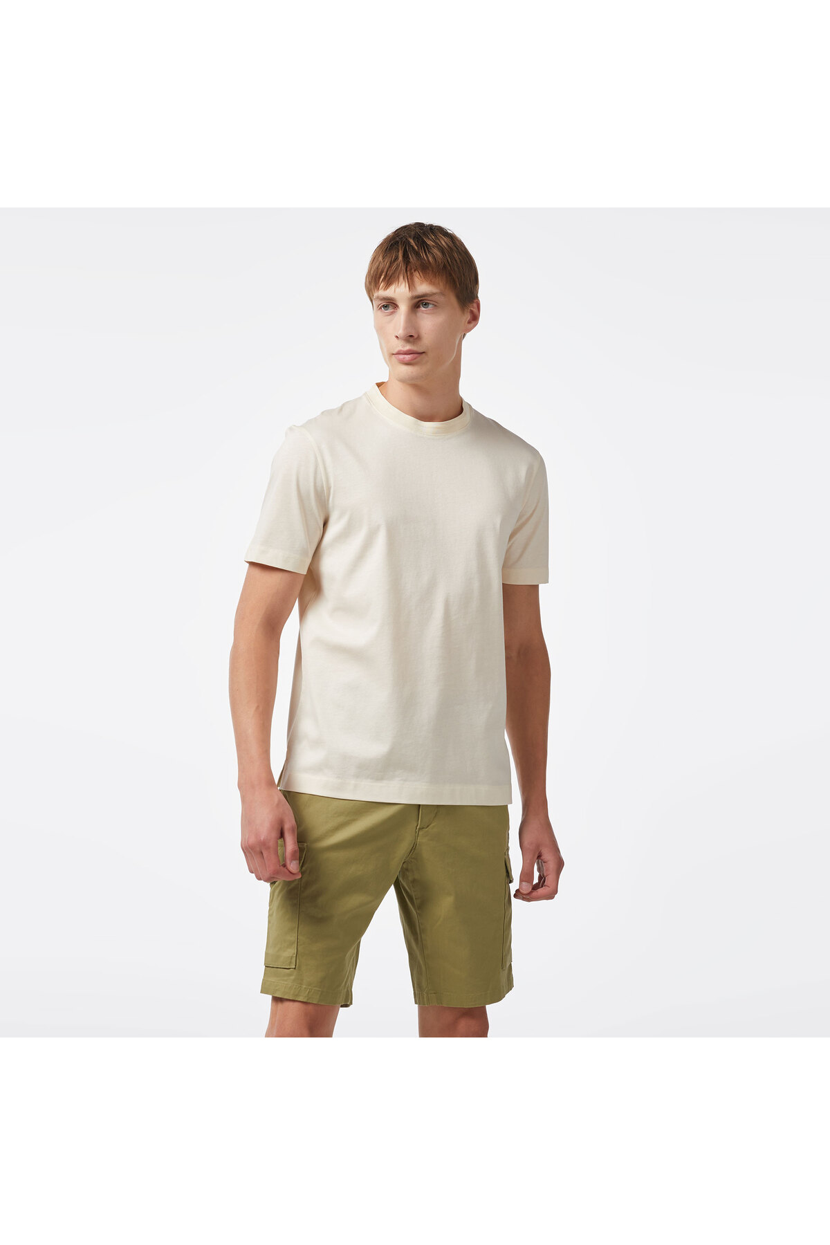 تامی هیلفیگر تی شرت مردانه بژ