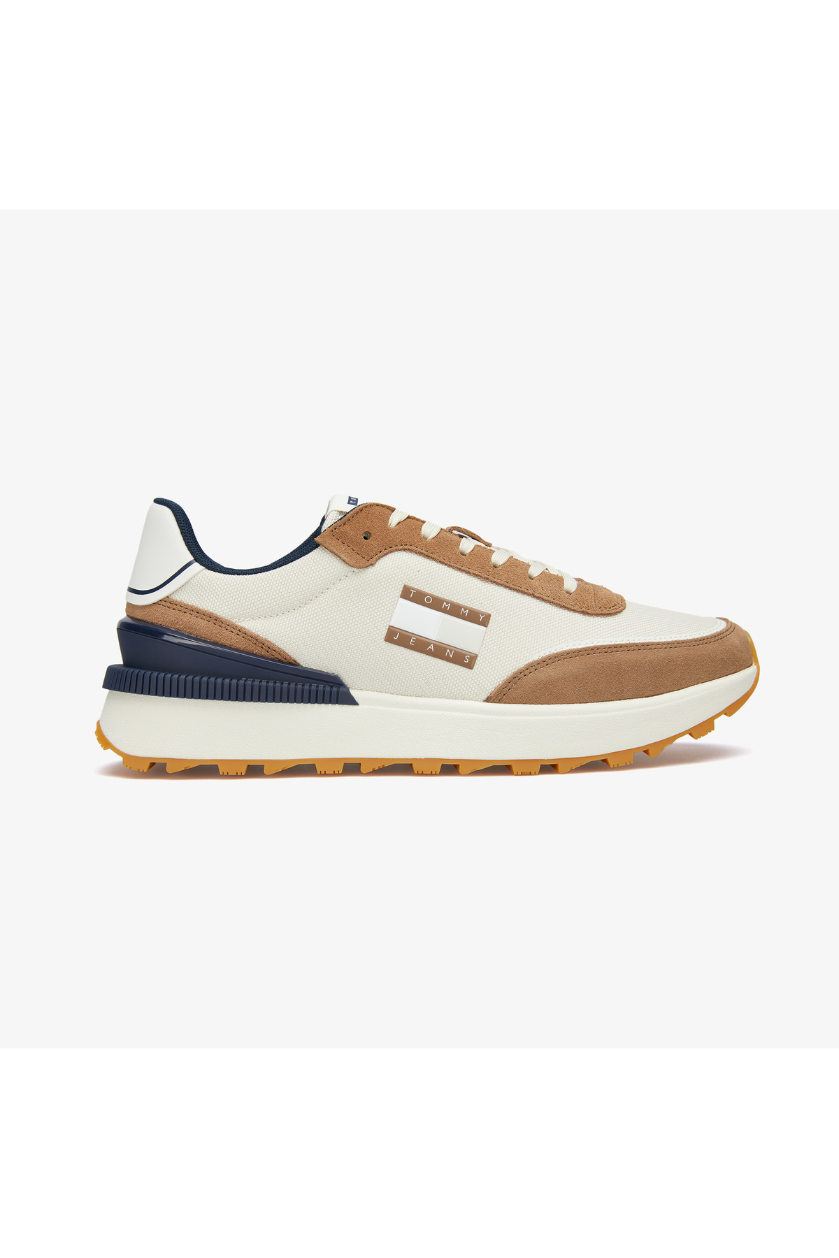 تامی هیلفیگر کفش ورزشی مردانه قهوه‌ای تامی جینز مدل Technical