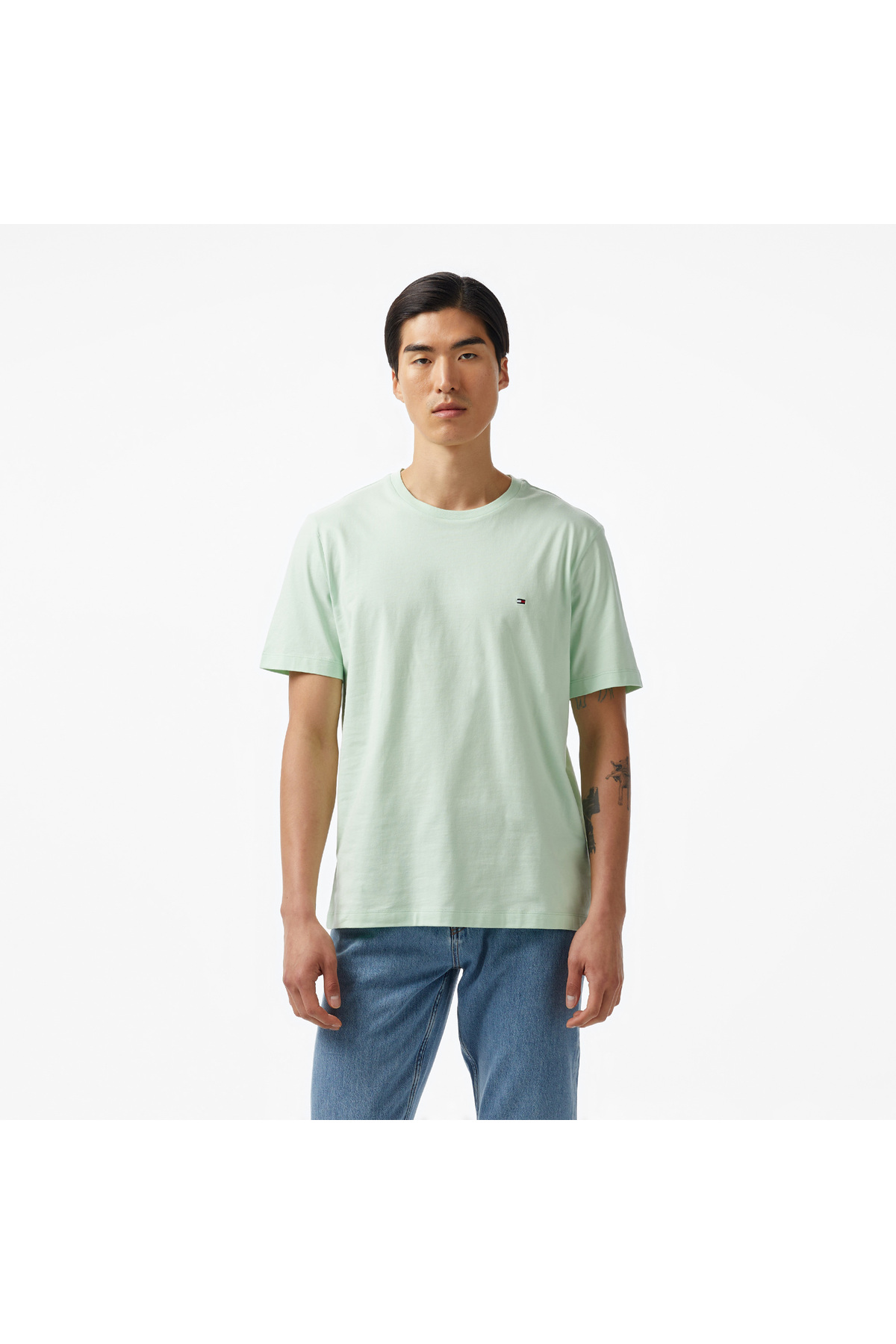تامی هیلفیگر تی‌شرت سبز مردانه