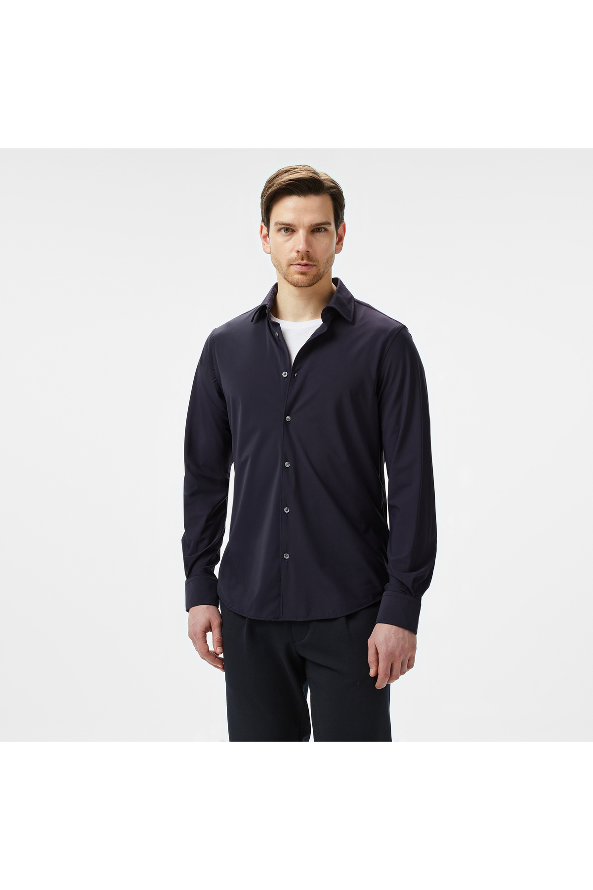 تامی هیلفیگر پیراهن آبی مردانه