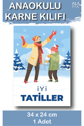 Alapak Gelişim Raporu Kılıfı - Anne & Çocuk Temalı Gelişim Raporu Dosyası (1 ...