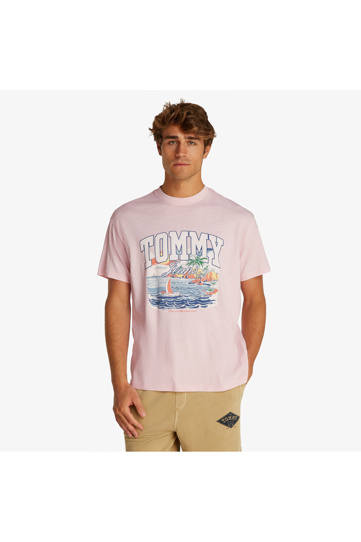 تامی هیلفیگر تی شرت مردانه تامی جینز مدل Relax Arch Sailing