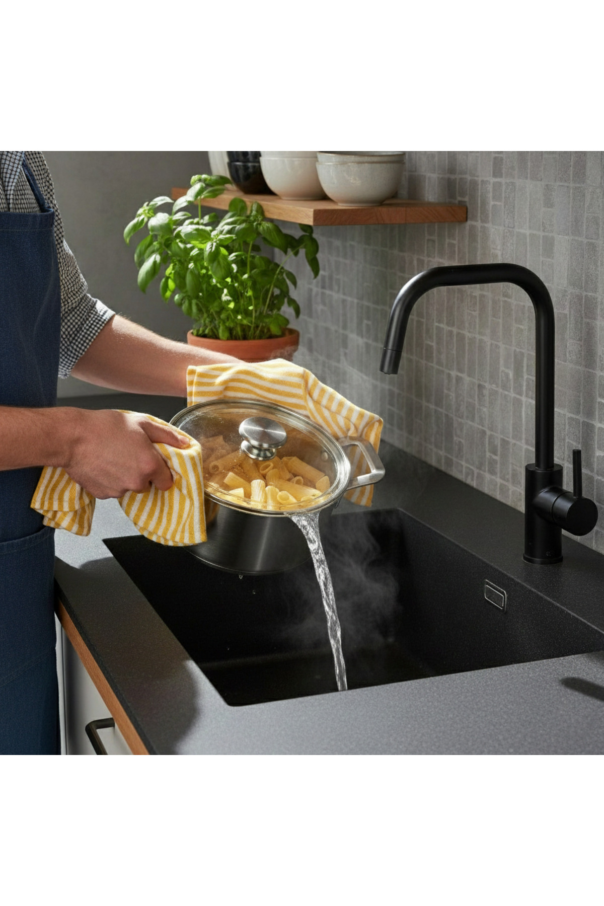 IKEA Juzemo Şefin Çeyiz Seti - Hemkomst Çelik Tencere, Tava ve