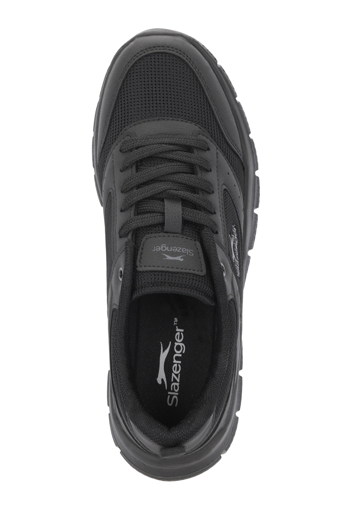 Slazenger GLEN I Erkek Büyük Beden Siyah / Siyah Koşu & Yürüyüş Spor Ayakkabısı görsel 5