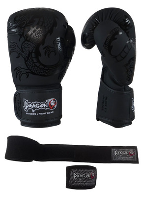Dragondo La Noche Boks Eldiveni Kick Boks Muay Thai Eldiveni ve 3,5 Mt Elite ...