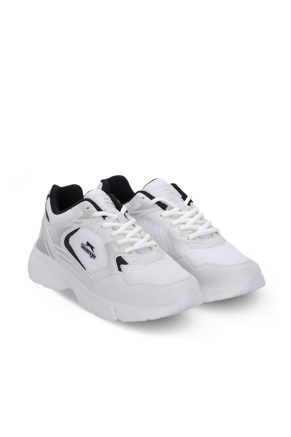 Slazenger SION I Kadın Beyaz / Lacivert Koşu & Yürüyüş Spor Ayakkabısı görsel 2