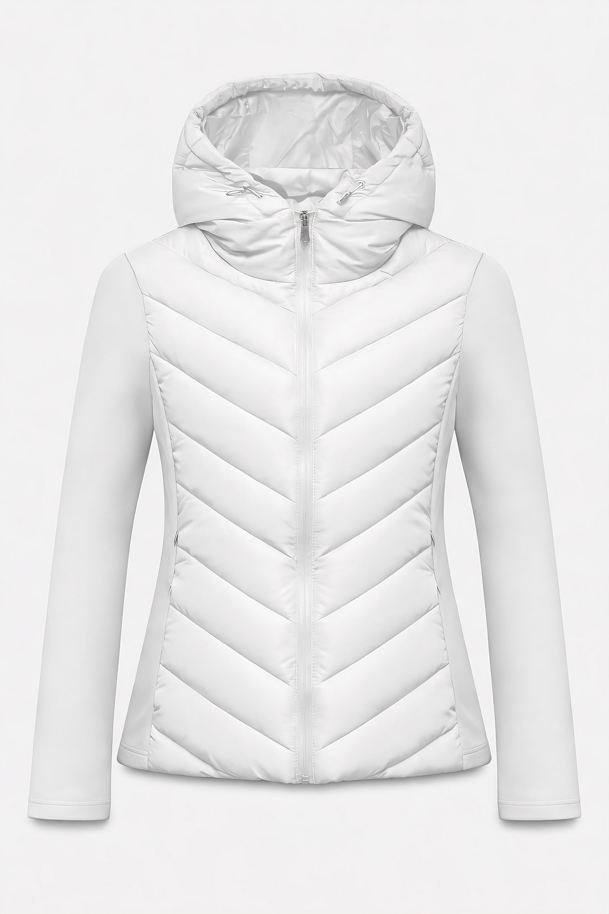 moda armanc  Kadın Kapüşonlu Şişme Mont Range Rover Mom Ceket