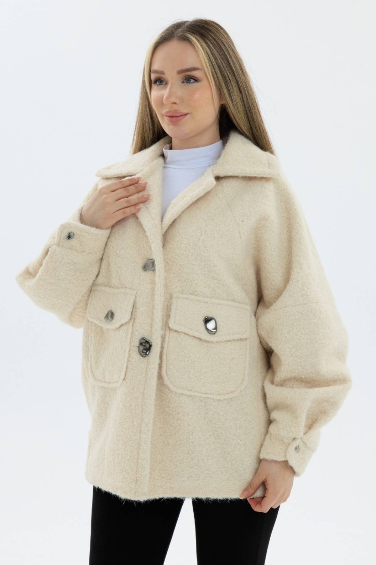 KADEEM  Fox Kumaş Astarlı Daily Ceket – 7007 - Görsel 5