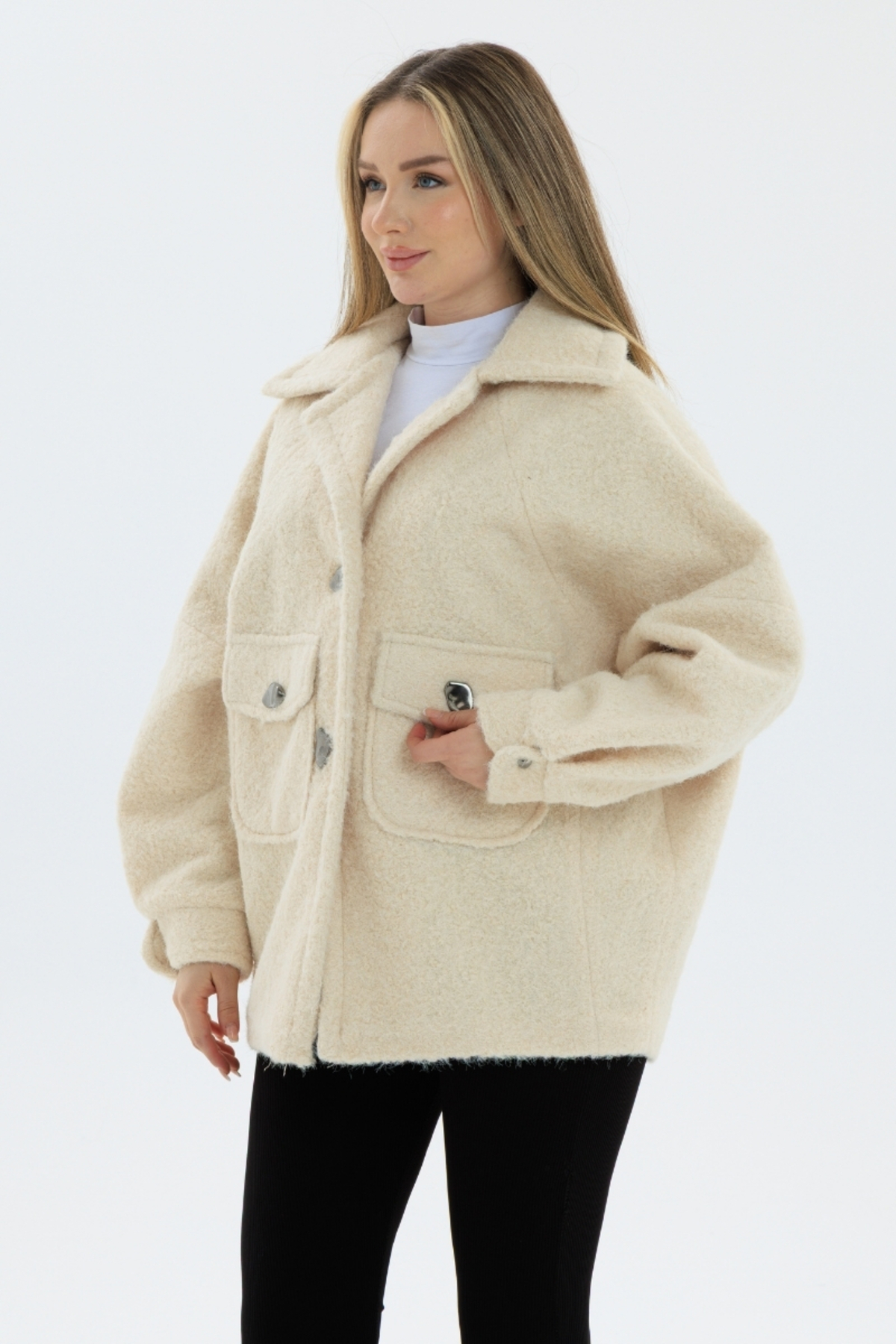 KADEEM  Fox Kumaş Astarlı Daily Ceket – 7007 - Görsel 3