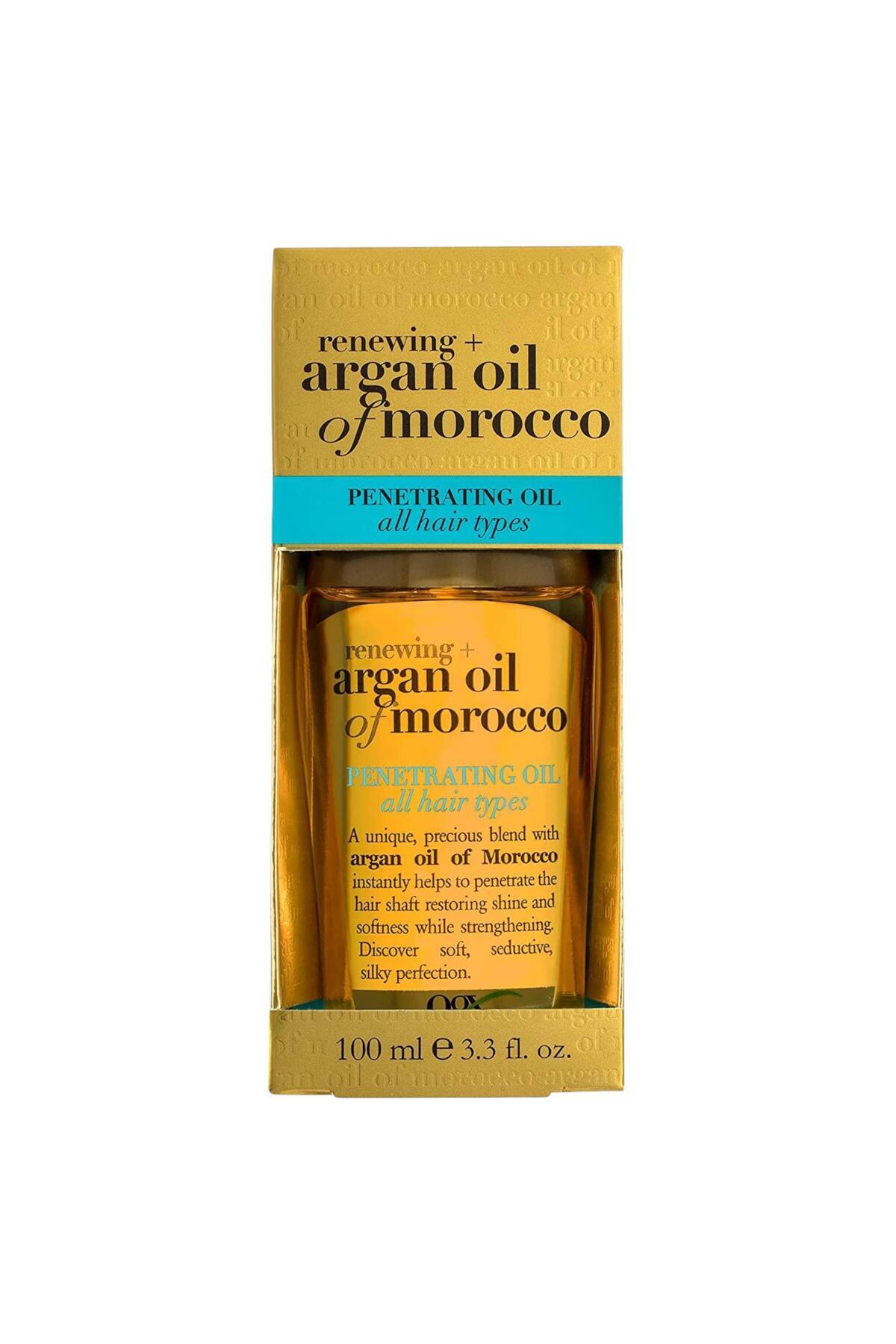 OGX Renewing+argan oil of morocco Nüfuz Edici Saç Yağı Tüm Saç Tipleri İçin 100 ml — 3574661563312-01