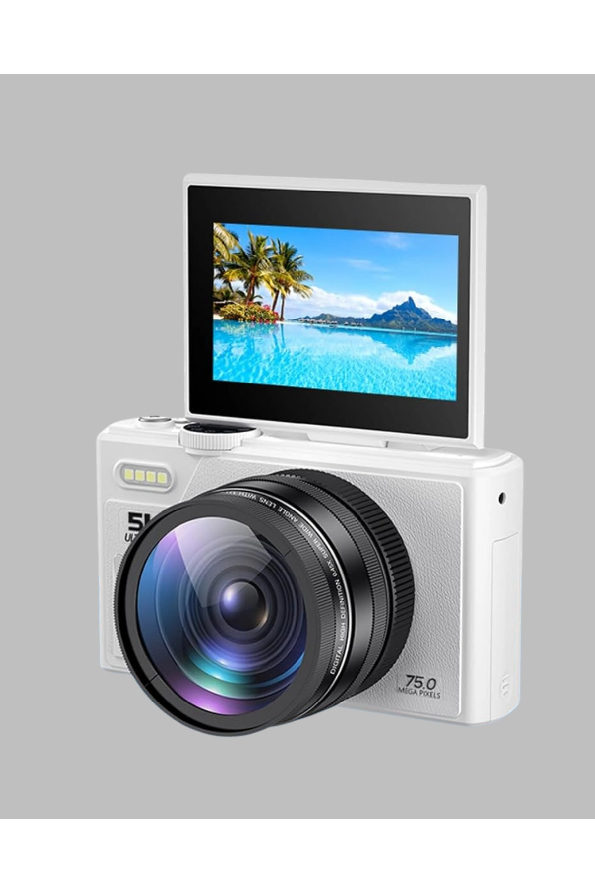 Nemere 5k Uhd Dijital Kamera Wifi Bağlantılı Otofokus 18x Zoom Taşınabilir Tech fotoğrafı 5 (önizleme)