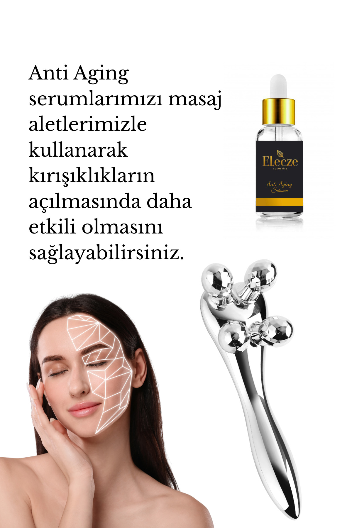 سرم کلاژن روشن کننده و مرطوب کننده ضد پیری و ضد چروک 30 میلی لیتر — ELZ0012 — تصویر 6 از 8