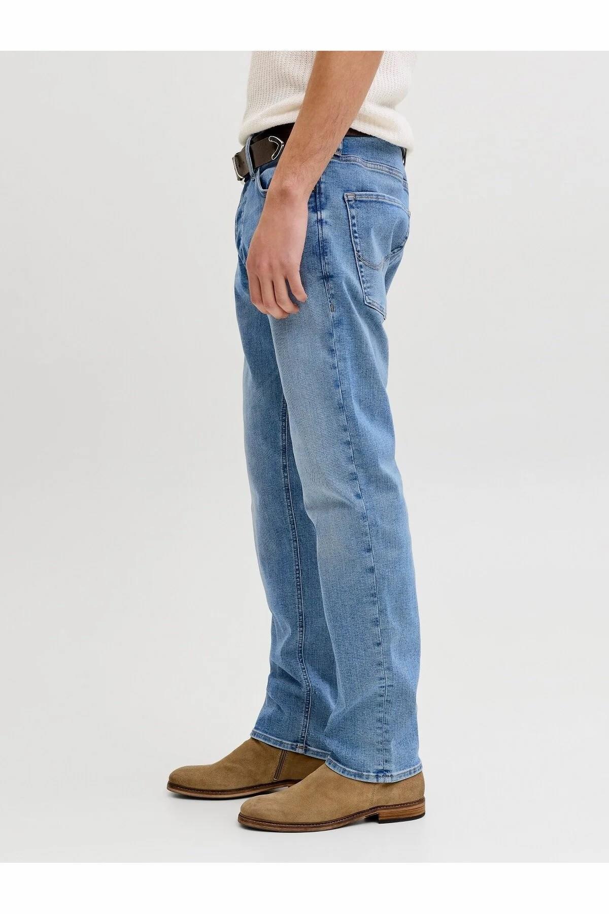 Jack & Jones  Jjımıke Jjorıgınal St 171 Noos Mavi Erkek Jean Pantolon 12289824 - Görsel 8