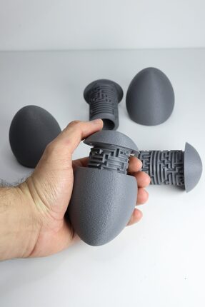 jetniva Labirent Yumurta Puzzle - Model 5 – Orta Boy (Medium) | Seviye 3 (Kol...