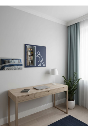 Lipan art Dekoratif Duvar Aynası – Modern Figürlü Tablo Modern Aynalı Duvar Süsü