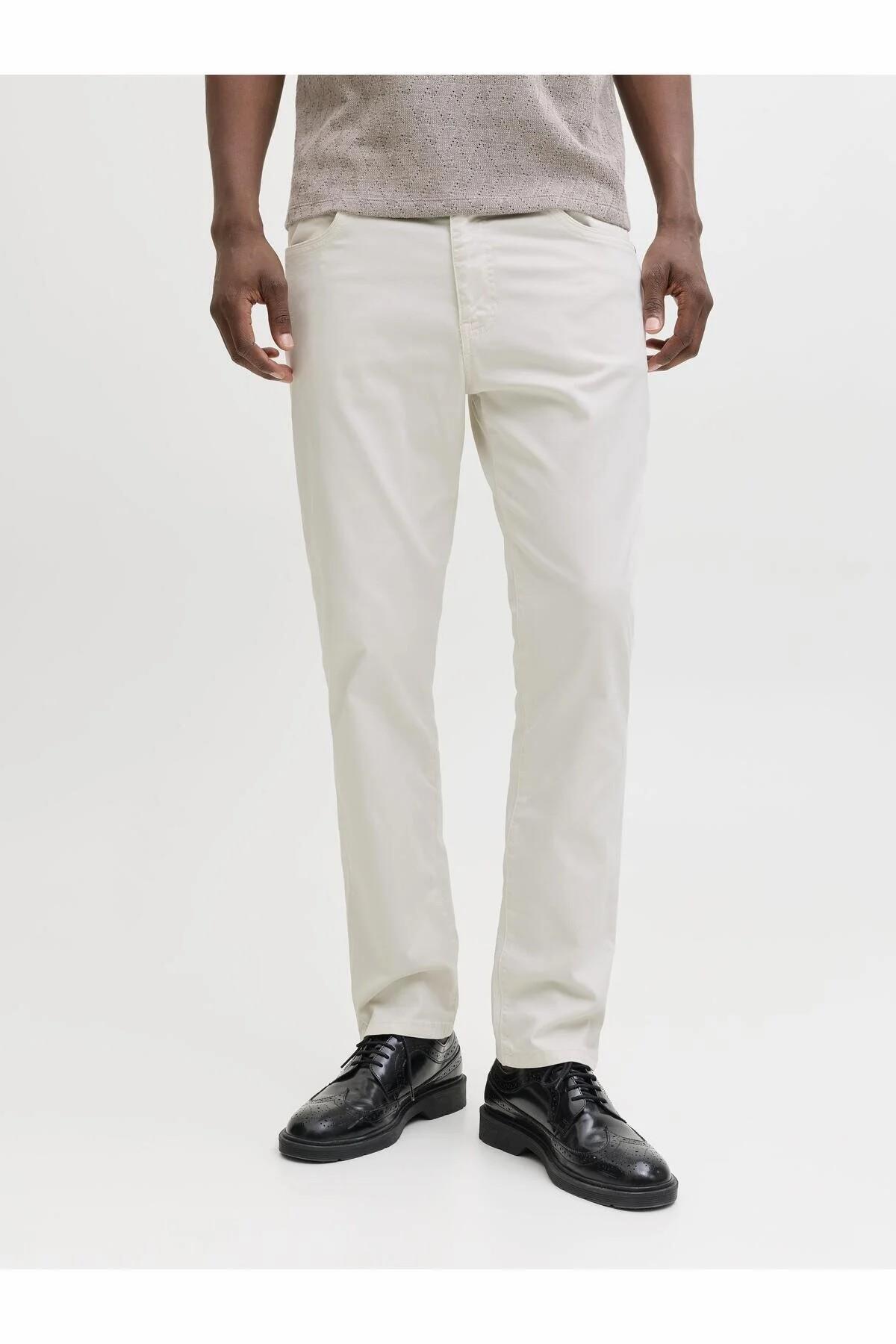 شلوار مردانه راسته فاق کوتاه | جک اند جونز Jack & Jones 12293328 - تصویر 3