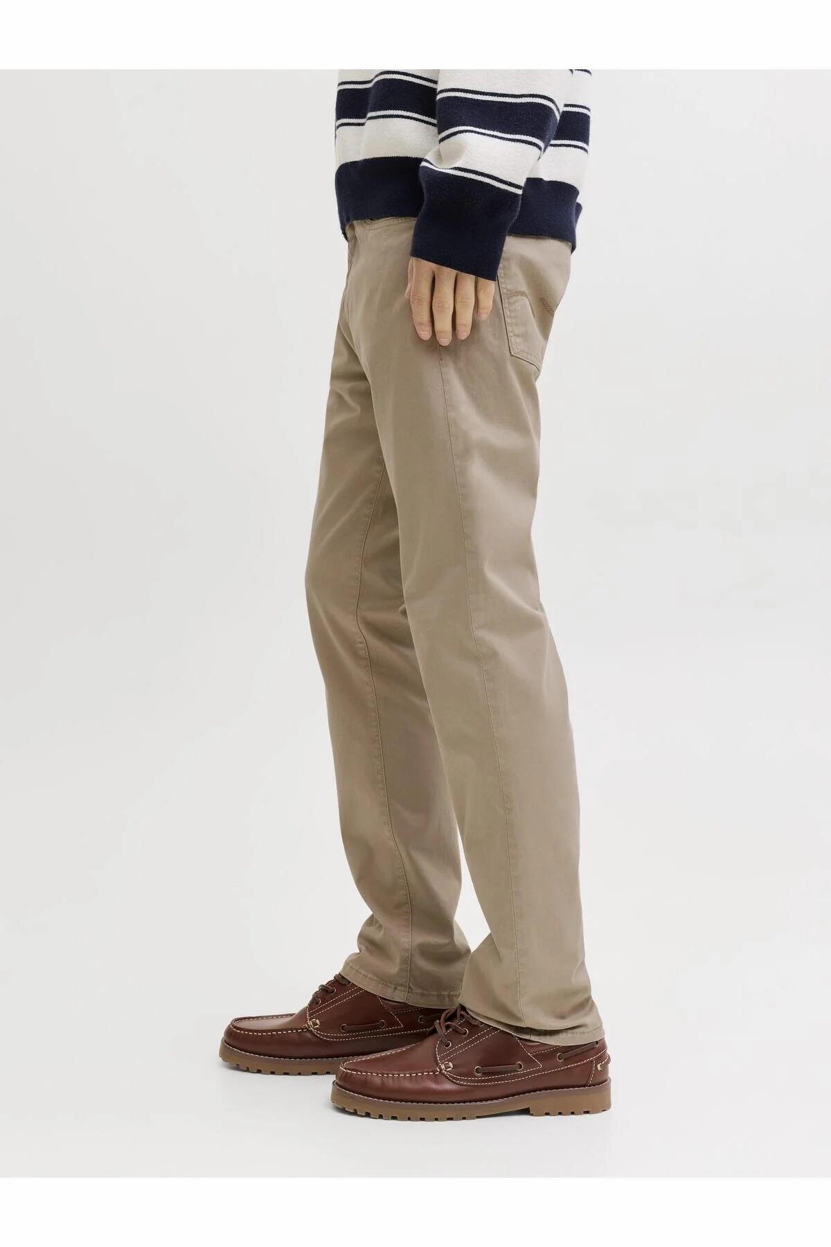 شلوار مردانه راسته فاق کوتاه | جک اند جونز Jack & Jones 12293328 - تصویر 6