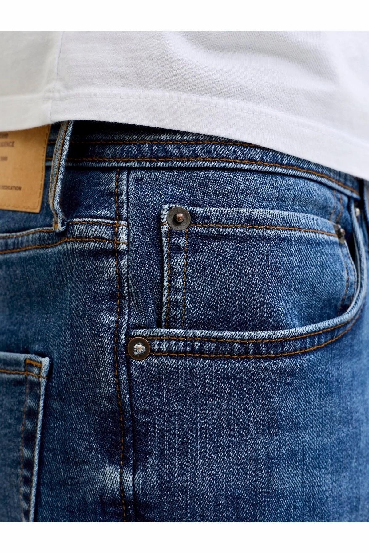 Jack & Jones  Jack Jones Mike Jjoriginal Erkek Jean Pantolon 12289829 - Görsel 3