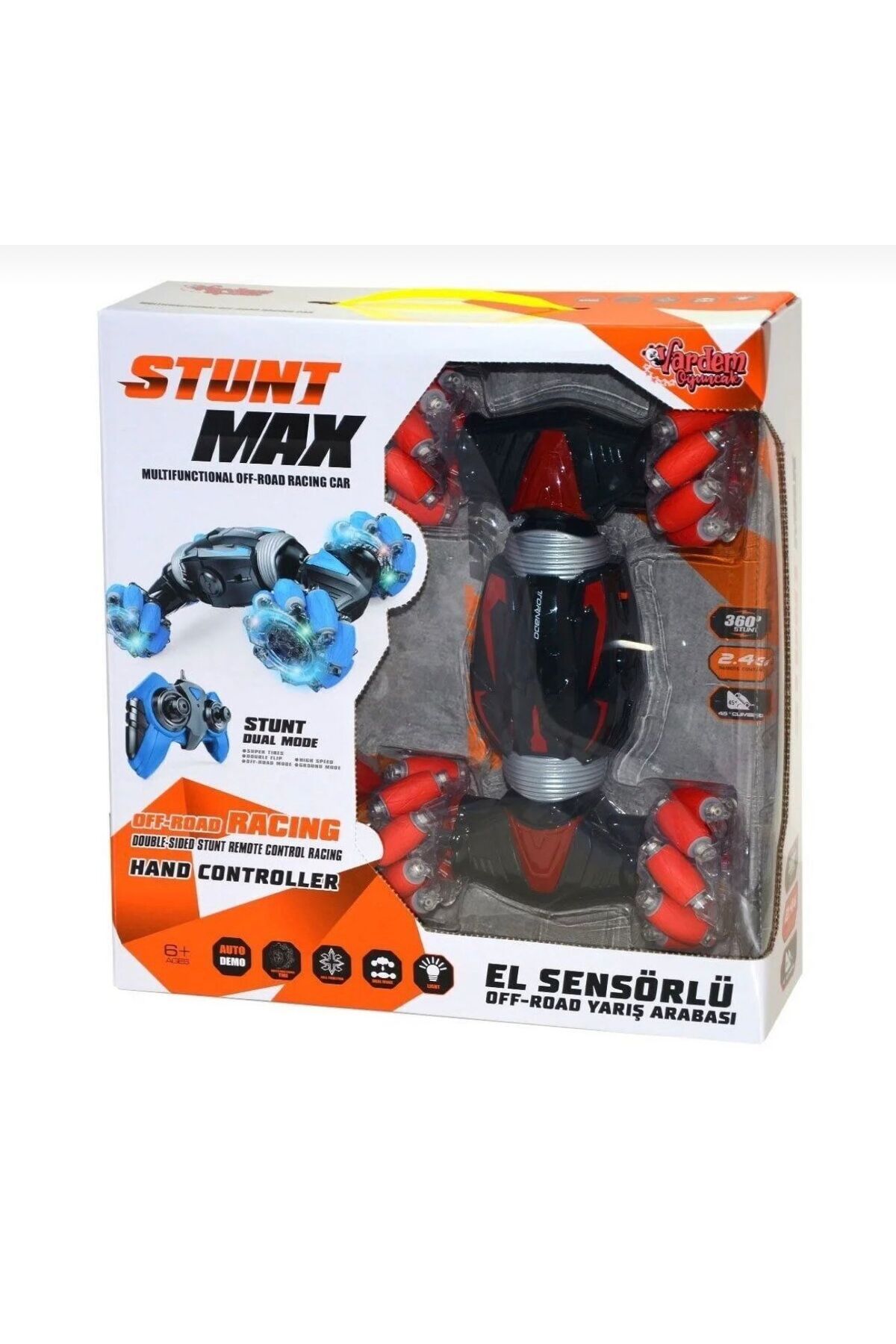 ZİVENTA Stunt Max Bilek Sensörlü Uzaktan Kumandalı Off Road
