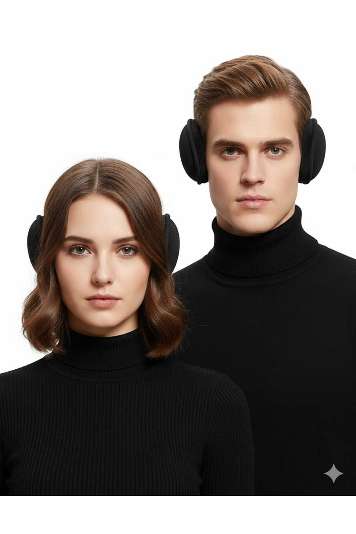 Betülce 2'li Unisex Polar Kulaklık, Kışlık Kulak Koruyucu | Rüzgar Geçirmez görsel 2
