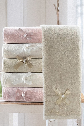 Çeyizim 6 Adet 30x50 cm Fiyonk Detaylı | Yumuşak, Parlak, Hızlı Kuruma, Mutfa...