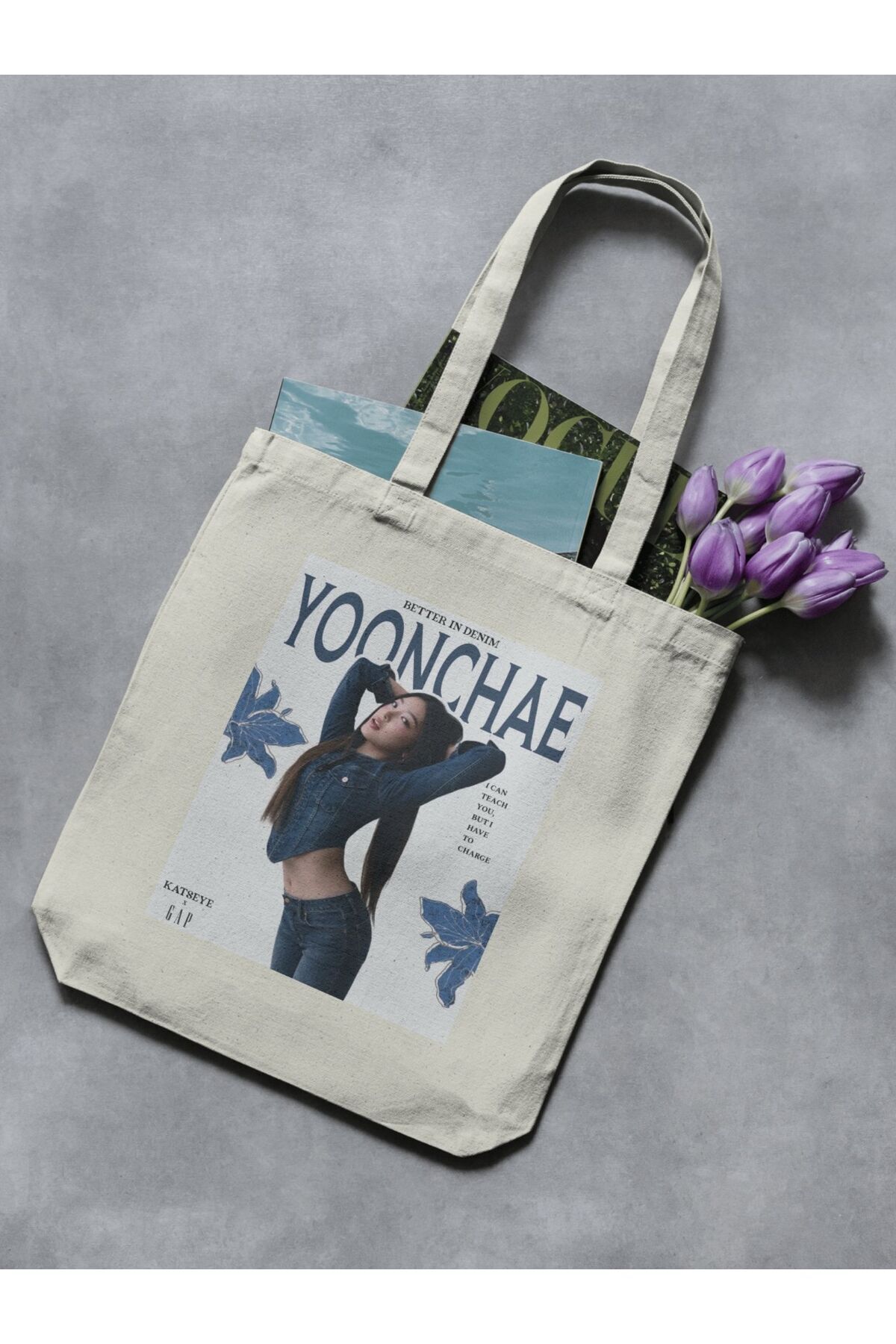 redame Sophia Katseye Kpop Idol Y2K Tote Bag Gnarly Gabriela- Trendyol