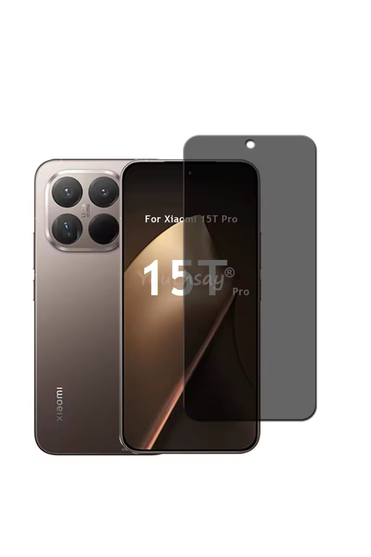 Xiaomi Mi 15T-MI 15T Pro Compatible GHOST ANTI-STATIC Screen Protector Tempered Glass