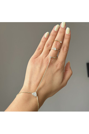 Madame Deco & Takı Madame Şahmeran Bileklik Yüzük Kombini – Zarif Zincir Deta...