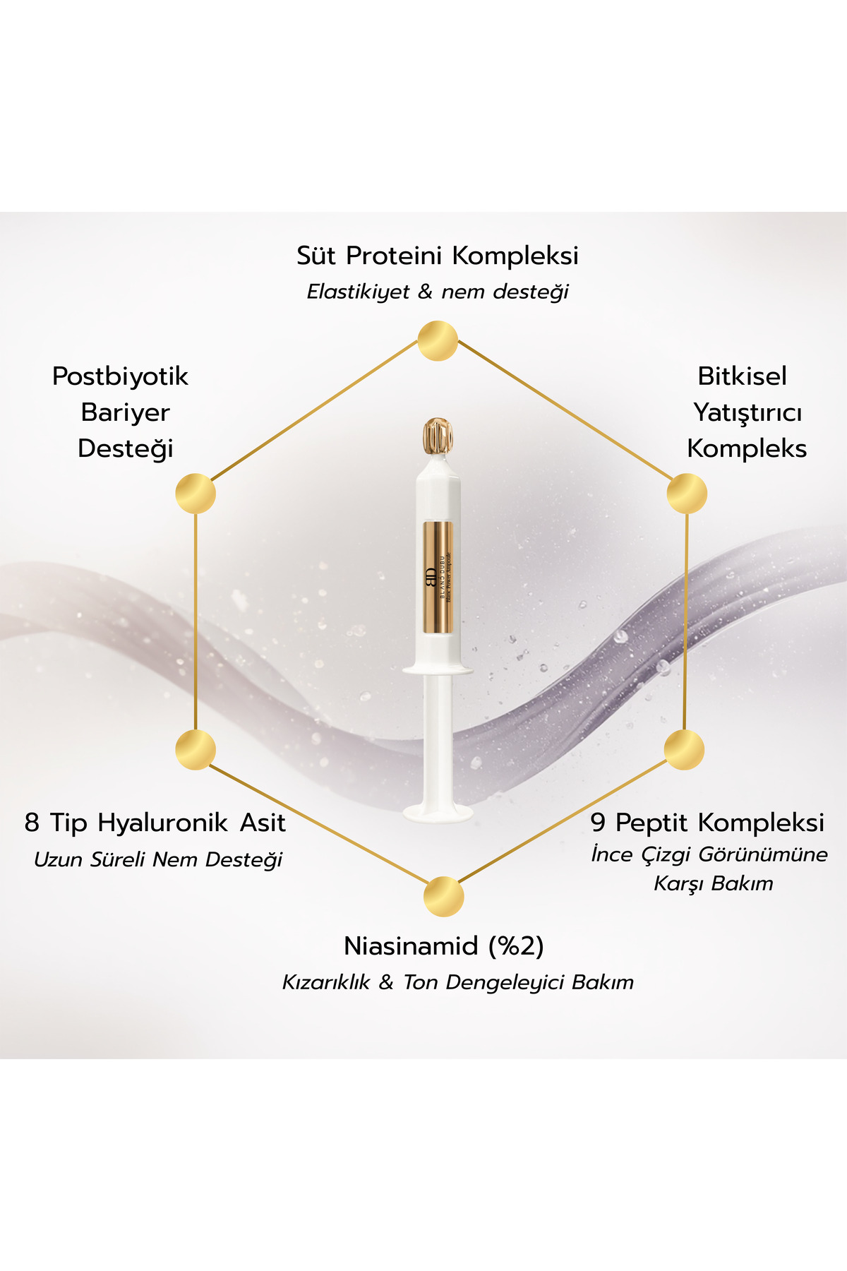 سرم آمپولی مرطوب کننده قوی کره ای – Nuborn Cell - آمپول قدرتی Blanc 7 میلی لیتر — 1 — تصویر 4 از 7